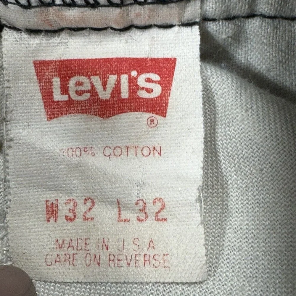 Vintage Levis 505-0259 Gray Brown Jeans 32x26.5 -Made in USA‎